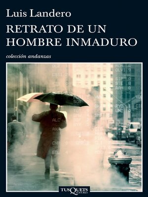 cover image of Retrato de un hombre inmaduro